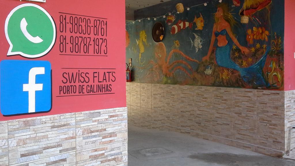 Swiss Flats Leilighet Pôrto das Galinhas Eksteriør bilde